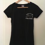 Lady T-paita lyhyt malli (uudella logolla) Koko L