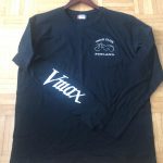 Pitkähihainen musta kerhopaita koko L