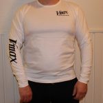 Pitkähihainen valkoinen kerhopaita koko S